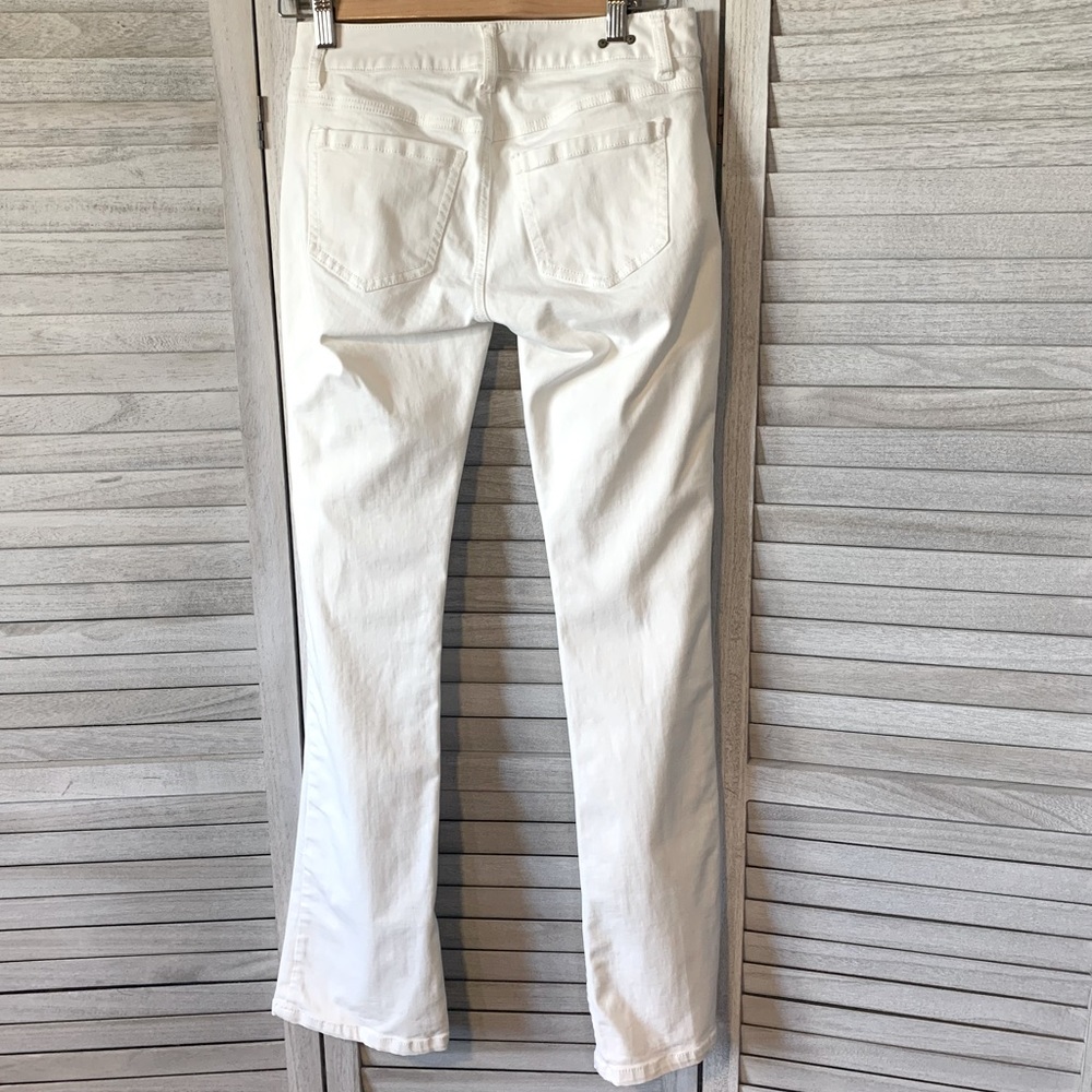 CAbi White Baby Boot Jeans Size 0 - Picture 3 of 11